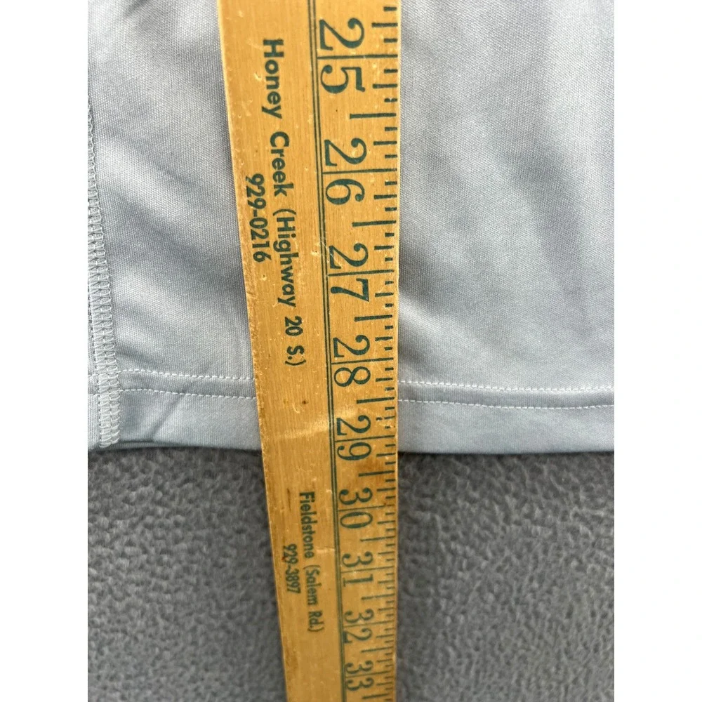 Under Armour Fish HeatGear Shirt Mens XL Gray 1/4 Zip Pullover Long Sleeve - Picture 8 of 13